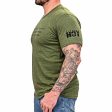 Men s Cleared Hot  Simplicate Defined  T-shirt (Heather Army Green) Discount