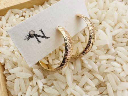 Whimsy Hoops - 14k Gold Fill on Sale