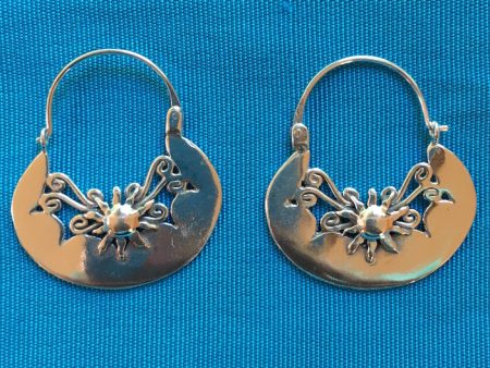 Silver Earrings - Sol” on Sale