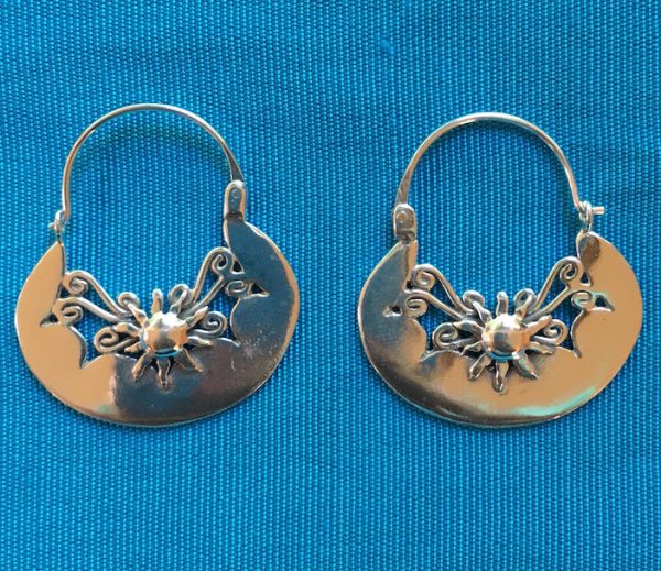 Silver Earrings - Sol” on Sale