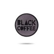 Embroidered Patch - Black Coffee Sale