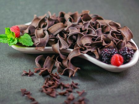 <b>Gluten-Free<b> Dark Chocolate Pasta  Shavings  - 8 oz. Online now