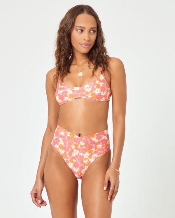 Printed Seamless Ry Bikini Bottom - When In Bloom For Sale