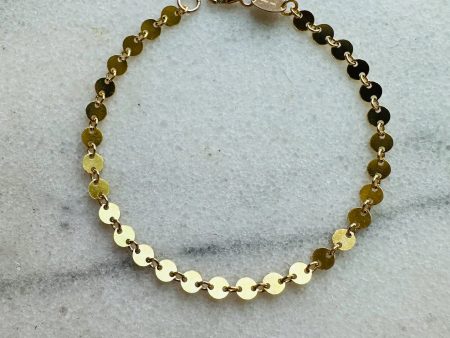 Gatsby Chain Bracelet- 14k Gold Fill Online now