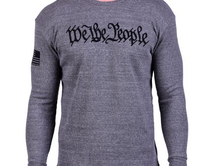 Men s  We The People  Patriotic Long Sleeve Thermal For Discount