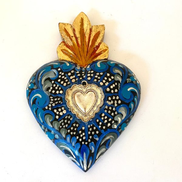 Painted  Heart with Milagro Fashion