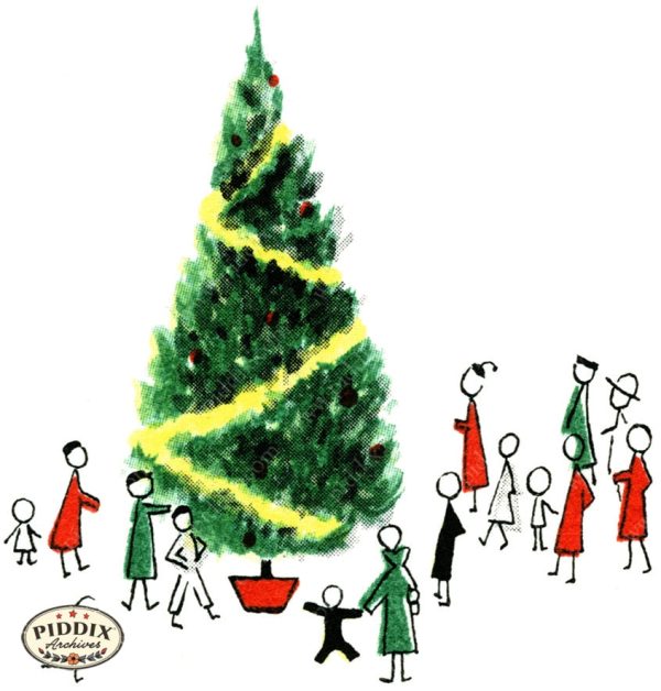 PDXC23564b -- Christmas Tree People Hot on Sale