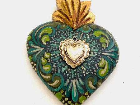 Painted  Heart with Milagro Fashion