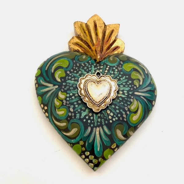 Painted  Heart with Milagro Fashion