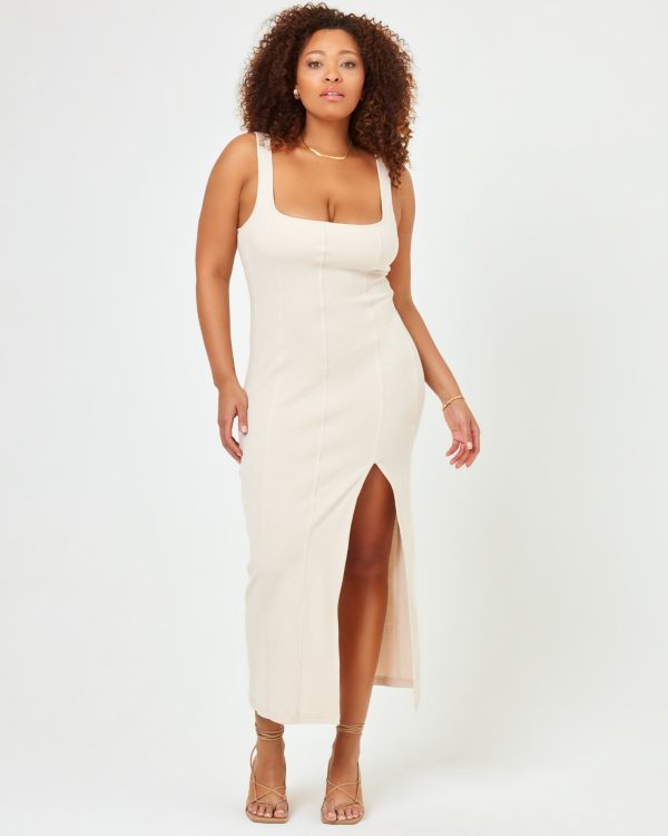 Vivienne Dress - Bone Hot on Sale