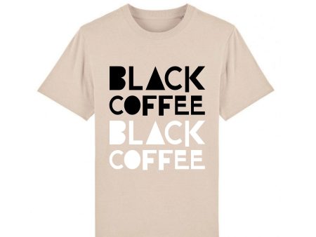 Black Coffee Two Color Cream T-Shirt Supply