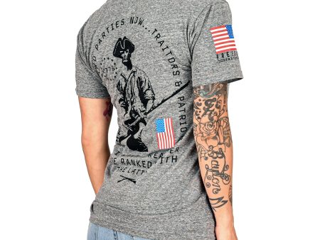 Women s Traitors & Patriots Boyfriend Fit T-Shirt Hot on Sale