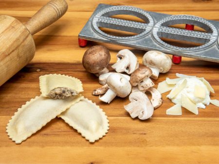 <b>Gluten-Free<b> Wild Mushroom Ravioli in Egg Dough - 10 PC, About 11.5 OZ Supply