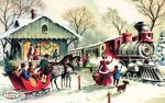 PDXC21614a -- Christmas Sleigh and Train For Cheap