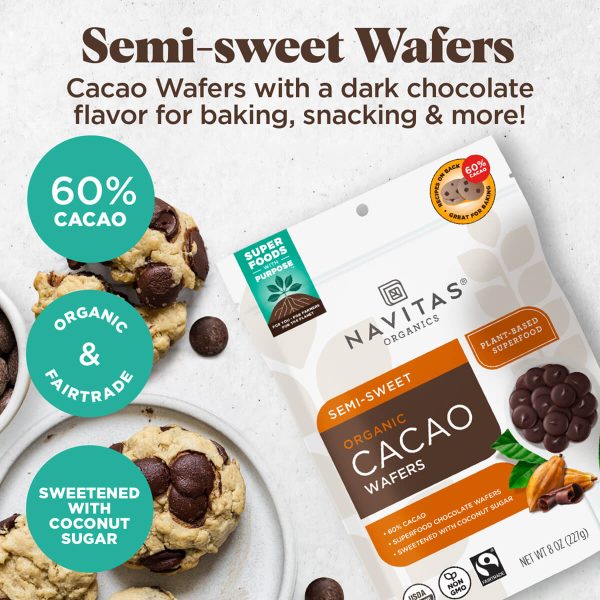 Semi-sweet Cacao Wafers Online Sale