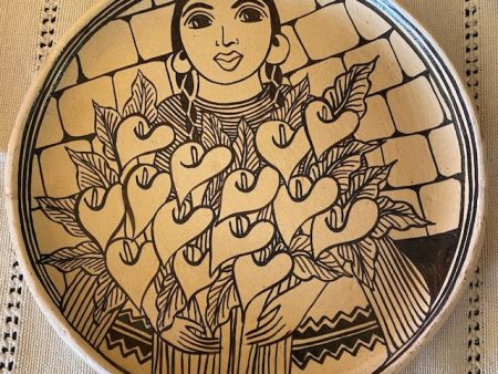 Plate by Angelica Morales Gamez on Sale