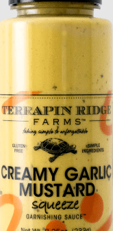 Terrapin Ridge Farms Creamy Garlic Mustard Squeeze For Discount