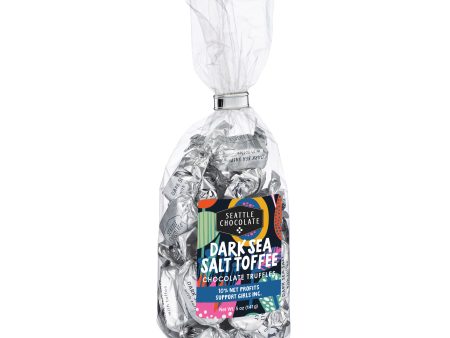 5oz Dark Sea Salt Toffee Truffles Bag Sale