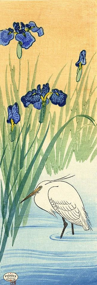 PDXC19587 -- Japanese Bird and Flowers Cheap