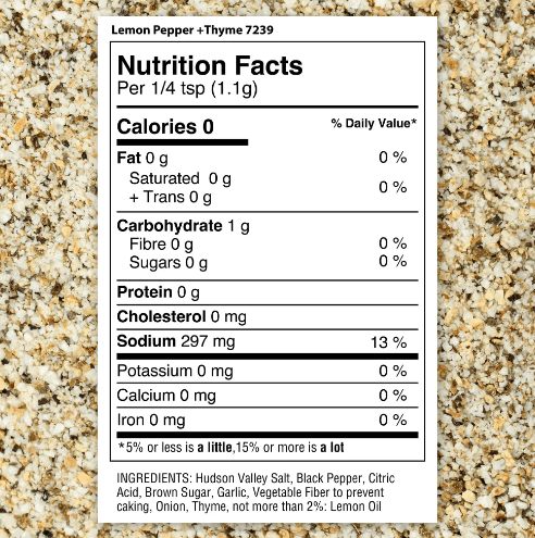 Spice Lab Lemon Pepper + Thyme Seasoning Discount