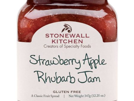 Stonewall Kitchen Strawberry Apple Rhubarb Jam For Cheap