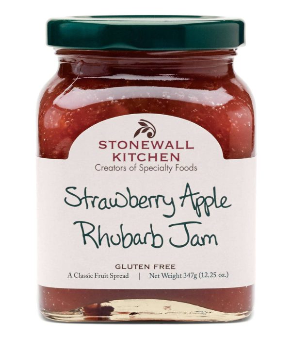 Stonewall Kitchen Strawberry Apple Rhubarb Jam For Cheap