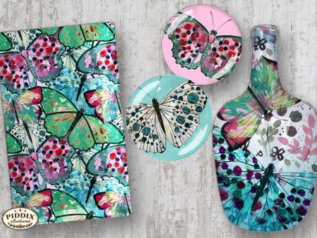 PDXC24348 Mockups -- Colorful Butterflies Watercolor Products For Discount