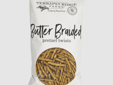 Terrapin Ridge Farms Butter Braided Pretzels Hot on Sale