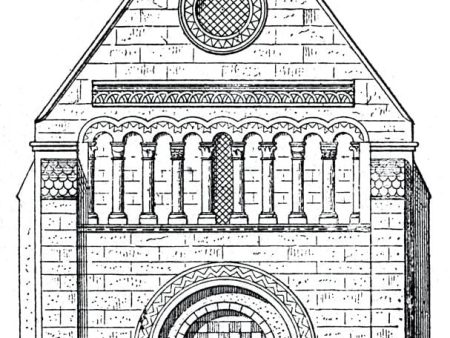 PDXC11686 -- Architecture Engravings Church For Discount